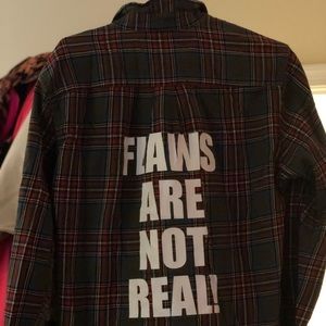 Men’s Size Medium / Custom Plaid Button Up